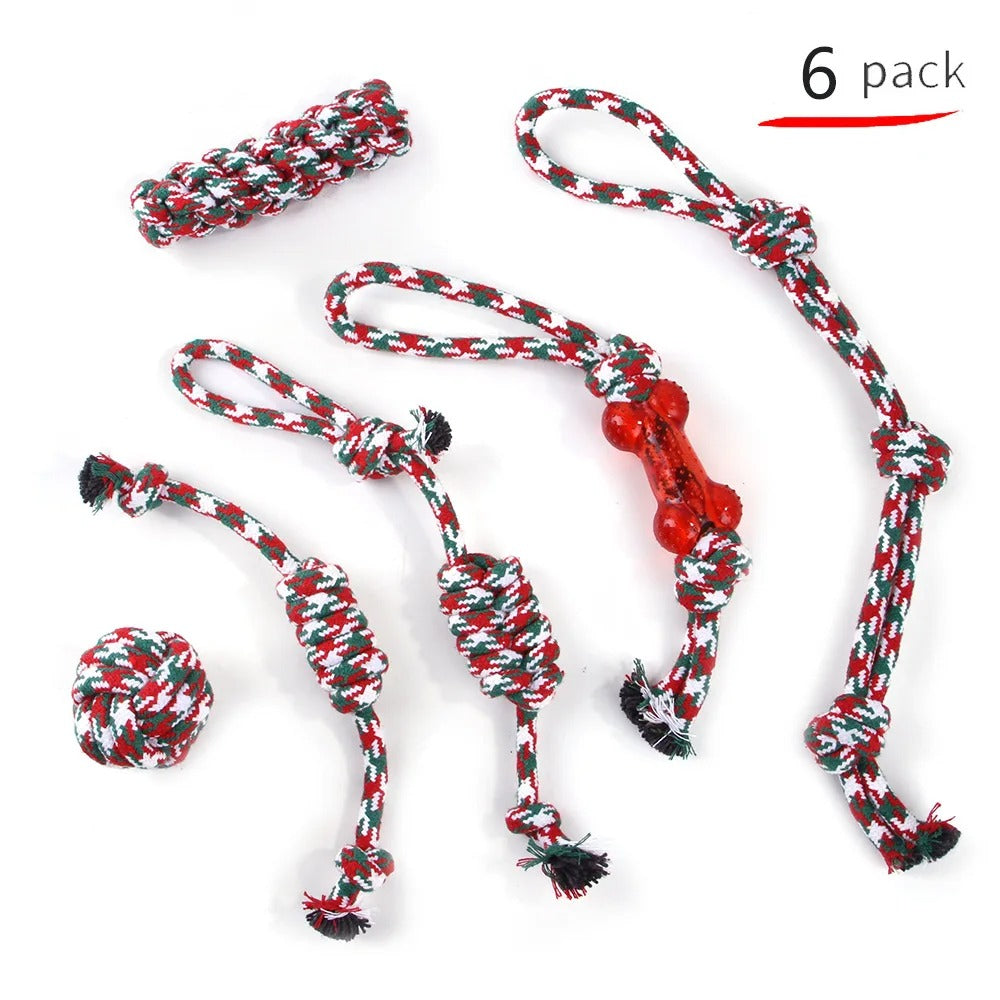 🔥 Indestructible Dog Rope Toys! Heavy-Duty Cotton Ropes⚡For Aggressive Chewers💪【Ultimate Chew Proof】 🔥 Indestructible Dog Rope Toys! Heavy-Duty Cotton Ropes⚡For Aggressive Chewers💪【Ultimate Chew Proof】
